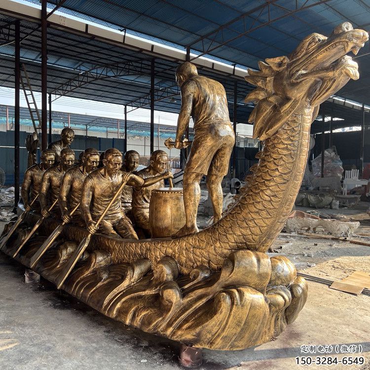 美陳龍舟雕塑 異形噴水競賽雕塑 酒店劃槳雕塑 美陳龍舟雕塑 異形噴水競賽雕塑 酒店劃槳雕塑
