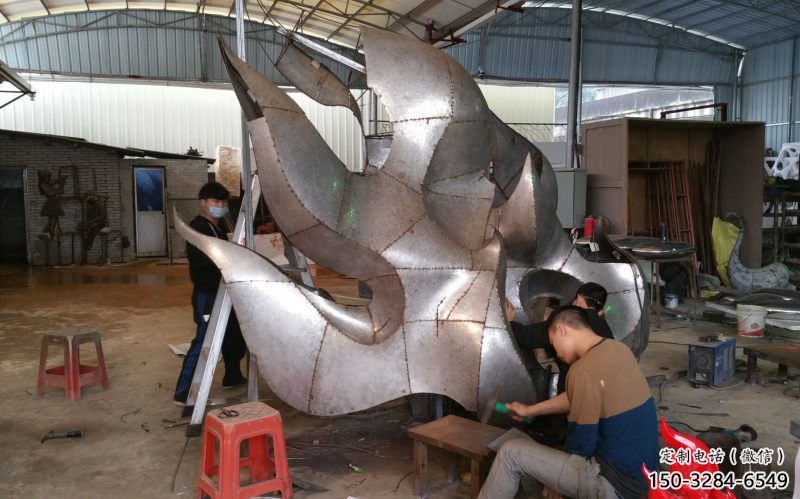 廣場(chǎng)火苗雕塑 抽象景觀雕塑 烤漆火焰頭雕塑 廣場(chǎng)火苗雕塑 抽象景觀雕塑 烤漆火焰頭雕塑