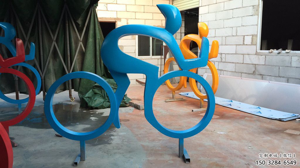 中式賽車雕塑 烤漆大型賽車人雕塑 酒店體育雕塑 中式賽車雕塑 烤漆大型賽車人雕塑 酒店體育雕塑