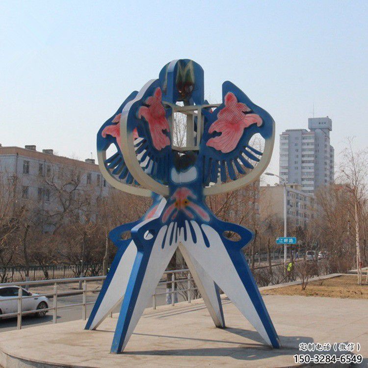 草地風箏雕塑 現代校園景觀雕塑 大型雕塑 草地風箏雕塑 現代校園景觀雕塑 大型雕塑