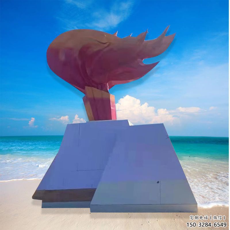 彩繪火把雕塑 星火頭雕塑 街頭星火相傳主題 彩繪火把雕塑 星火頭雕塑 街頭星火相傳主題