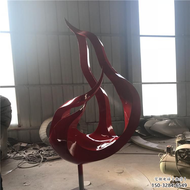 戶外火把雕塑 噴漆星火相傳主題 燈光篝火雕塑 戶外火把雕塑 噴漆星火相傳主題 燈光篝火雕塑