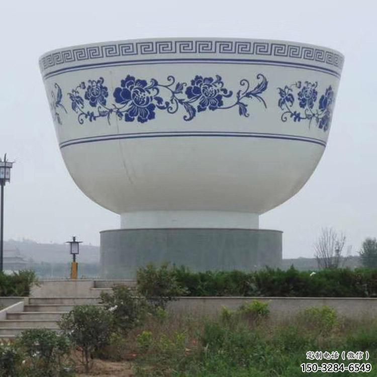 中式大碗雕塑 啞光飯碗雕塑 游樂場雕塑 中式大碗雕塑 啞光飯碗雕塑 游樂場雕塑