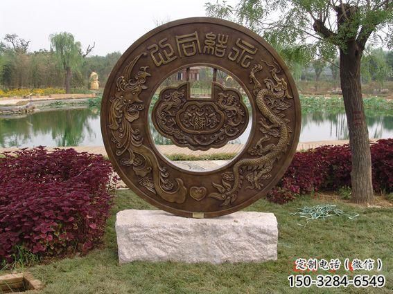 美陳古幣雕塑 異形噴水雕塑 酒店銅幣雕塑 美陳古幣雕塑 異形噴水雕塑 酒店銅幣雕塑