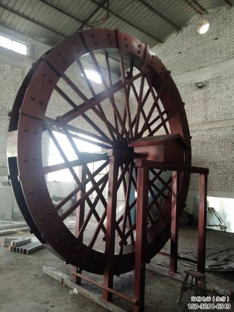 噴漆水車雕塑 中式村口仿古雕塑 草地雕塑 噴漆水車雕塑 中式村口仿古雕塑 草地雕塑