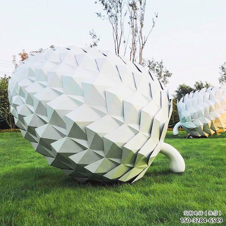 創意松塔雕塑 啞光松果造型 公園雕塑 創意松塔雕塑 啞光松果造型 公園雕塑