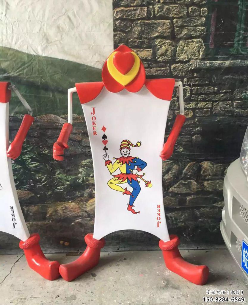 公園撲克雕塑 戶外撲克牌雕塑 抽象雕塑 公園撲克雕塑 戶外撲克牌雕塑 抽象雕塑