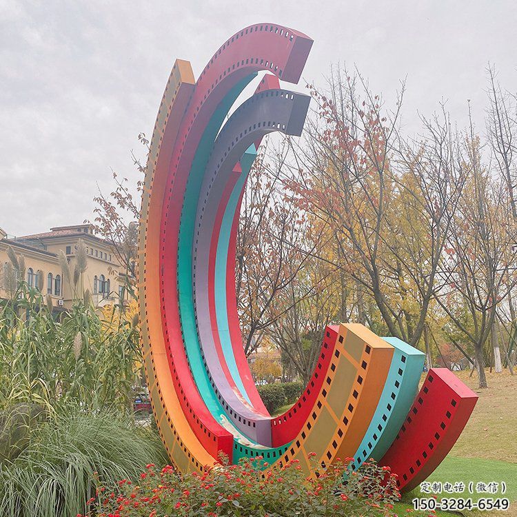 步行街膠卷雕塑 游樂場雕塑 鑄造膠片雕塑 步行街膠卷雕塑 游樂場雕塑 鑄造膠片雕塑