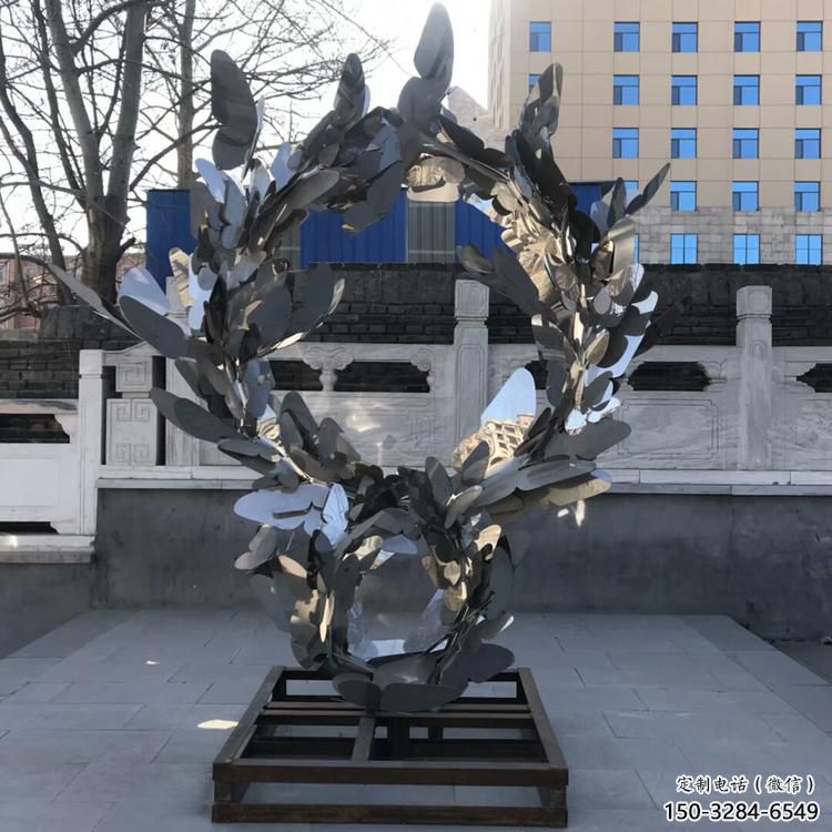 景觀花環(huán)雕塑 剪影環(huán)形雕塑 商業(yè)街雕塑 景觀花環(huán)雕塑 剪影環(huán)形雕塑 商業(yè)街雕塑