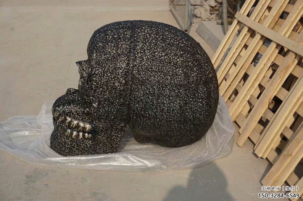 步行街骷髏雕塑 游樂場鬼怪雕塑 鑄造骷髏頭雕塑 步行街骷髏雕塑 游樂場鬼怪雕塑 鑄造骷髏頭雕塑