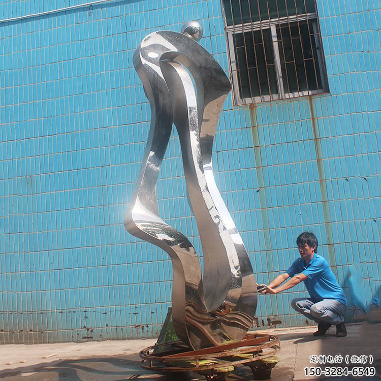 烤漆如意雕塑 鋼管建筑雕塑 室內雕塑 烤漆如意雕塑 鋼管建筑雕塑 室內雕塑