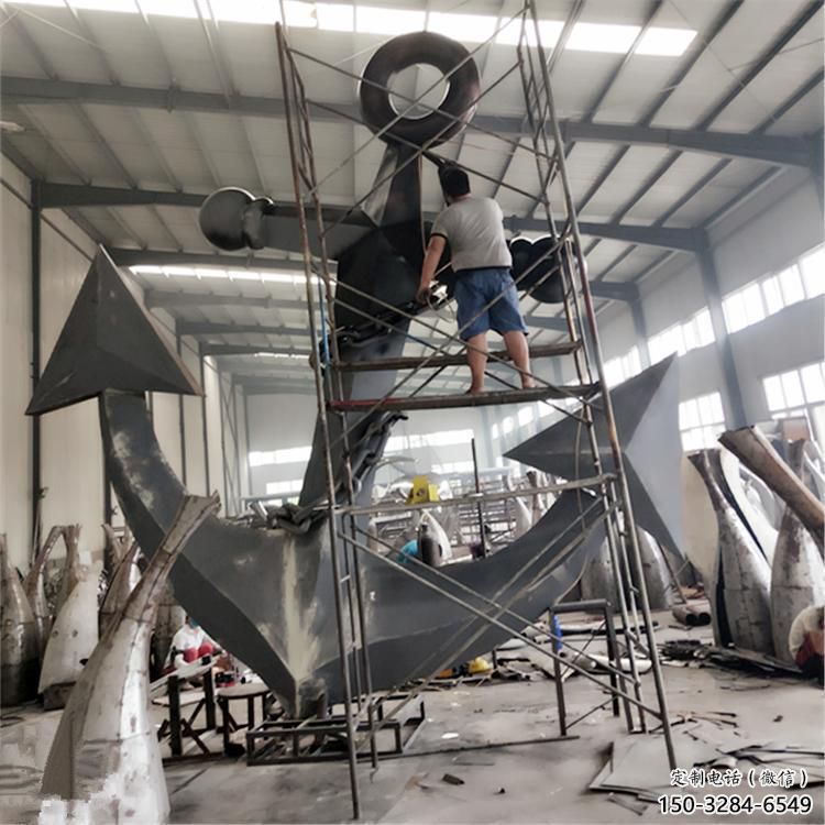 鋼管船錨雕塑 異形噴水碼頭雕塑 農村雕塑 鋼管船錨雕塑 異形噴水碼頭雕塑 農村雕塑