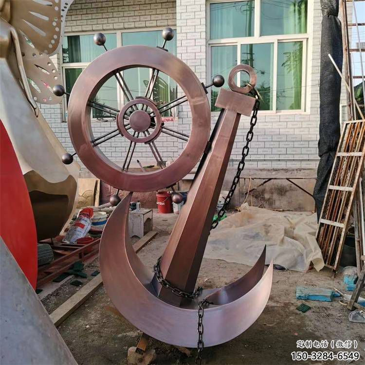 美陳船錨雕塑 異形噴水雕塑 酒店碼頭雕塑 美陳船錨雕塑 異形噴水雕塑 酒店碼頭雕塑