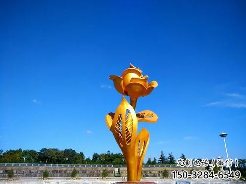 美陳月季花雕塑 異形噴水花朵雕塑 酒店花卉雕塑 美陳月季花雕塑 異形噴水花朵雕塑 酒店花卉雕塑