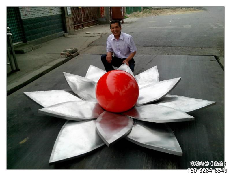 街頭蓮花雕塑 大型別墅區花卉雕塑 鋼管水蓮花雕塑 街頭蓮花雕塑 大型別墅區花卉雕塑 鋼管水蓮花雕塑