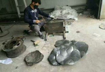 房地產蓮藕雕塑 現代蓮科雕塑 幾何雕塑