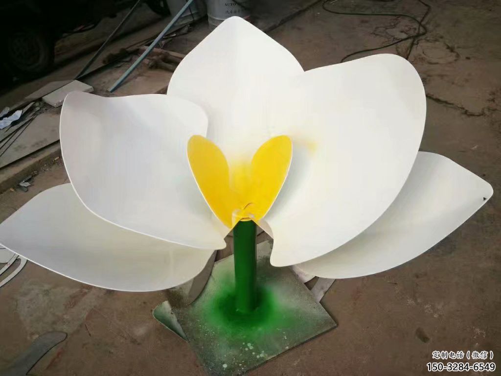 鍛造蘭花雕塑 景觀雕塑 戶外玉蘭花雕塑 鍛造蘭花雕塑 景觀雕塑 戶外玉蘭花雕塑