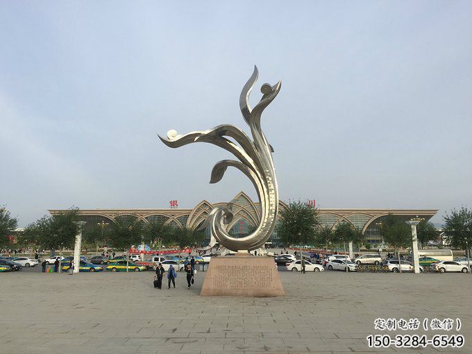 景觀蘭花雕塑 彩繪剪紙玉蘭花雕塑 校園雕塑 景觀蘭花雕塑 彩繪剪紙玉蘭花雕塑 校園雕塑