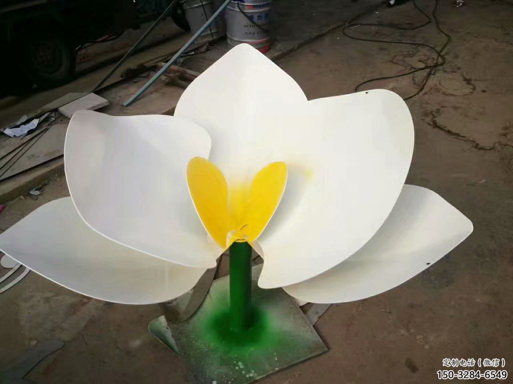 景觀蘭花雕塑 烤漆大型玉蘭花雕塑 酒店雕塑 景觀蘭花雕塑 烤漆大型玉蘭花雕塑 酒店雕塑