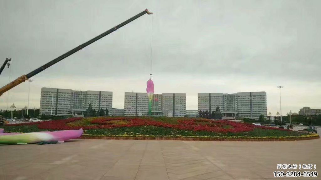 鑄造蘭花雕塑 中式村口雕塑 景觀玉蘭花雕塑 鑄造蘭花雕塑 中式村口雕塑 景觀玉蘭花雕塑