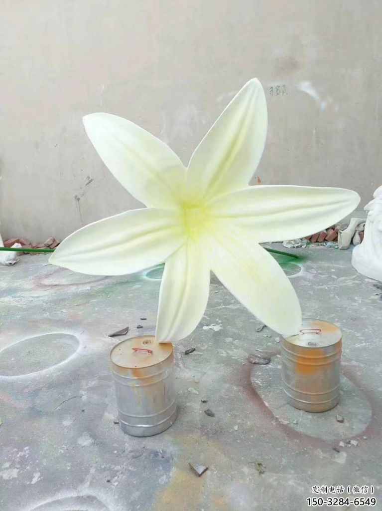 蘭花雕塑 歐式步行街玉蘭花雕塑 大型雕塑 蘭花雕塑 歐式步行街玉蘭花雕塑 大型雕塑