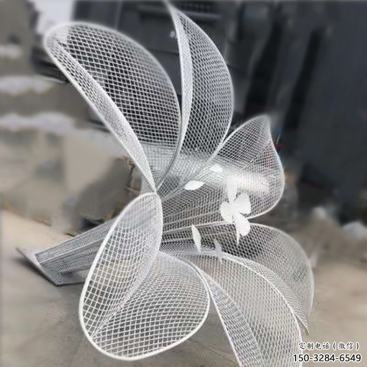 鏤空蘭花雕塑 噴水園林玉蘭花雕塑 住宅小區雕塑 鏤空蘭花雕塑 噴水園林玉蘭花雕塑 住宅小區雕塑