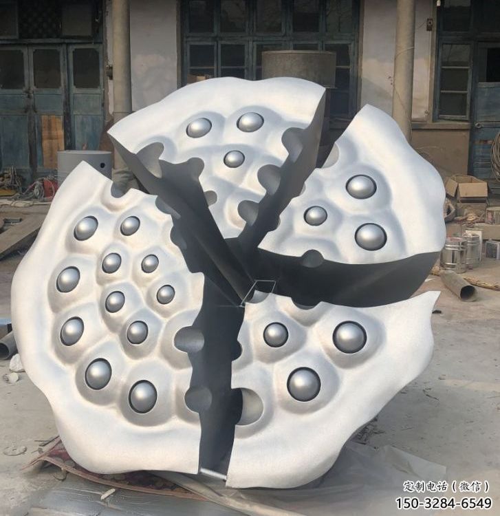 現代蓮蓬雕塑 大型別墅區植物雕塑 彩繪雕塑 現代蓮蓬雕塑 大型別墅區植物雕塑 彩繪雕塑