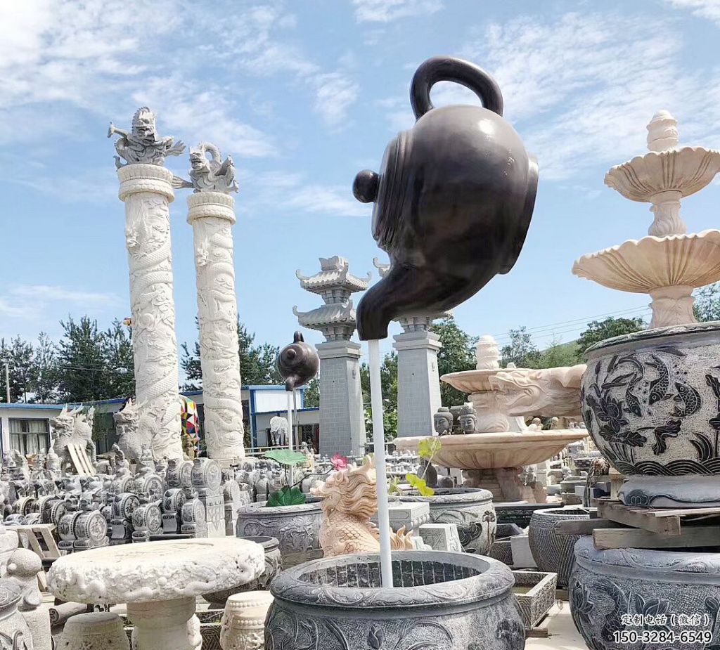 彩繪天壺雕塑 景觀流水雕塑 街頭懸空雕塑 彩繪天壺雕塑 景觀流水雕塑 街頭懸空雕塑