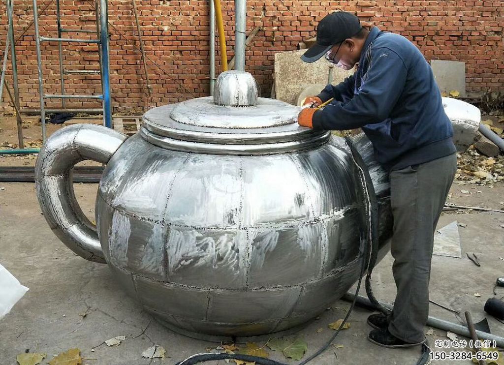 鍛造天壺雕塑 景觀流水雕塑 戶外懸空雕塑 鍛造天壺雕塑 景觀流水雕塑 戶外懸空雕塑