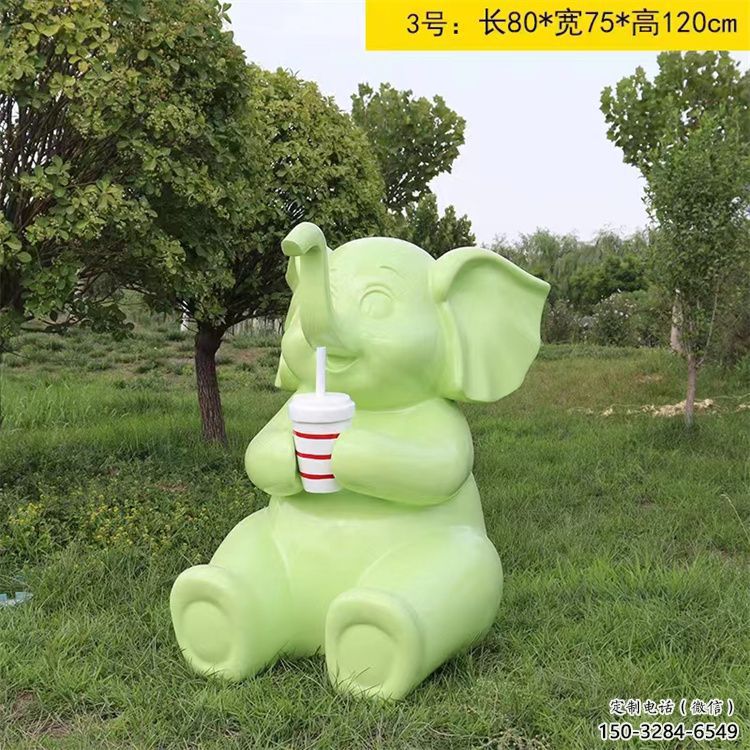 大象雕塑服務商，景觀雕塑，彩繪大象雕塑選定