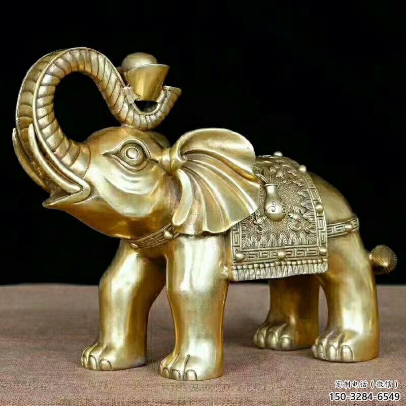 大象雕塑精品，景觀概念，黃銅大象雕塑通用