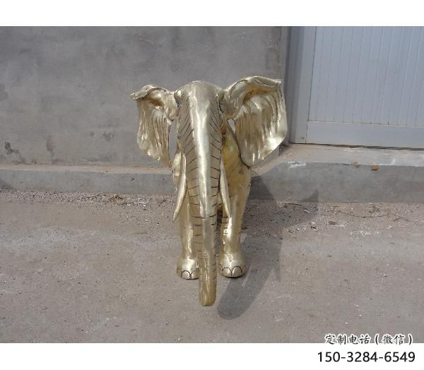 商場大象雕塑批發，美陳雕塑，銅大象雕塑標準