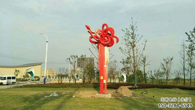 景觀中國結雕塑 景觀中國結雕塑