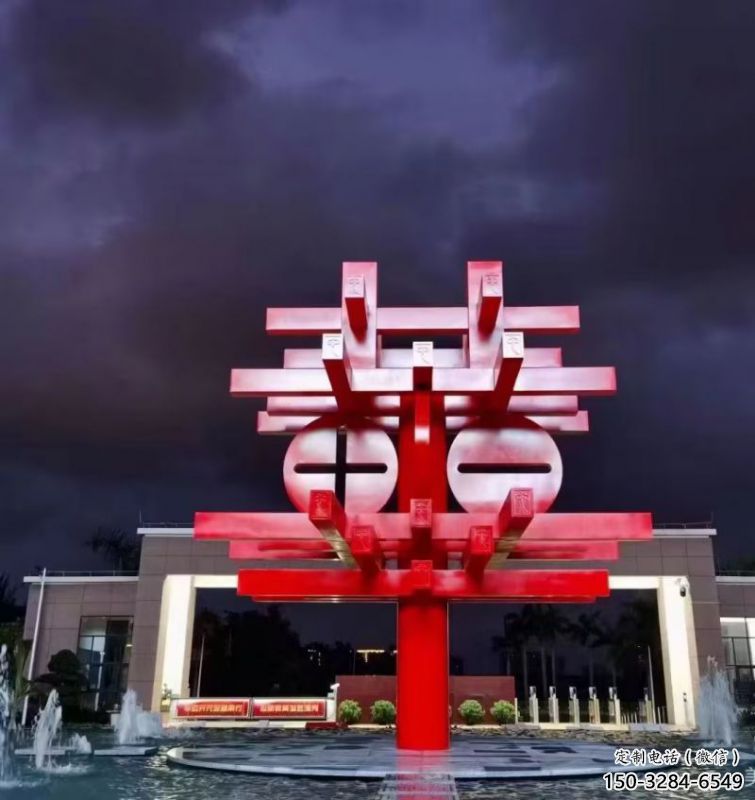 美陳中國結雕塑 美陳中國結雕塑