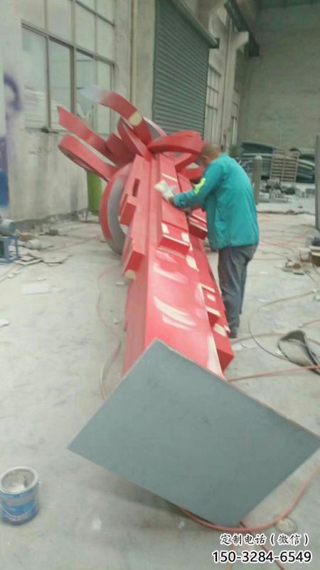 希望中國結雕塑 希望中國結雕塑