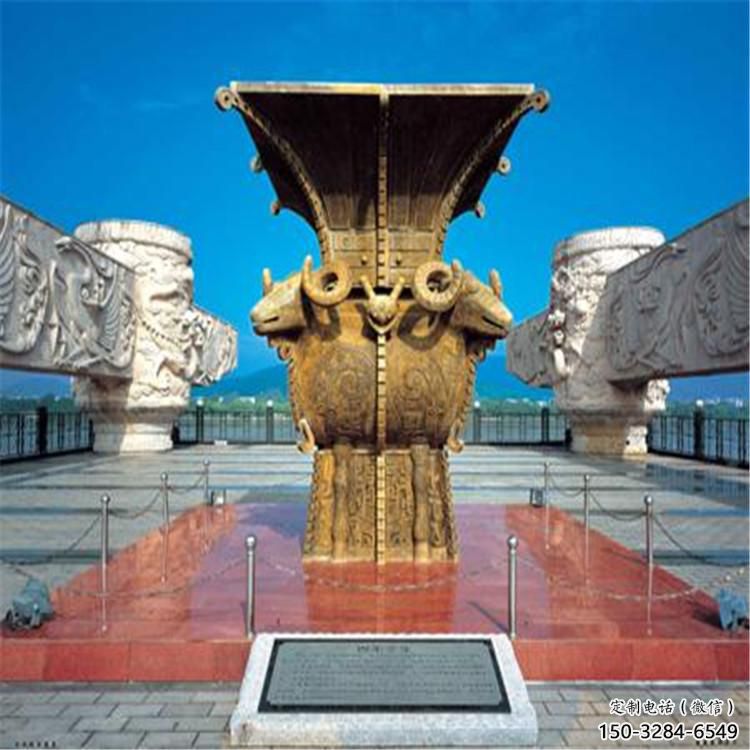 黃銅四羊方尊銅雕供應(yīng) 黃銅四羊方尊銅雕供應(yīng)