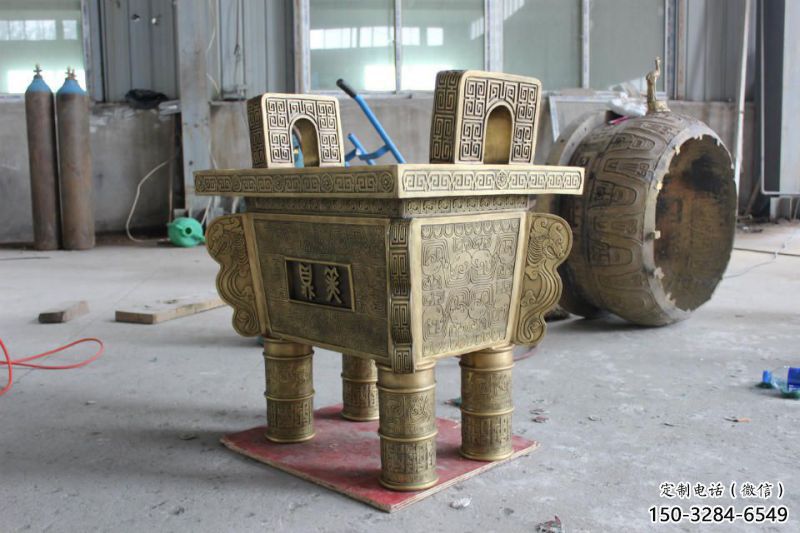 商業(yè)街福鼎雕塑 商業(yè)街福鼎雕塑