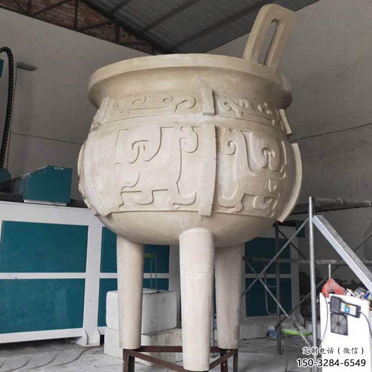 三足圓鼎雕塑磨具 三足圓鼎雕塑磨具