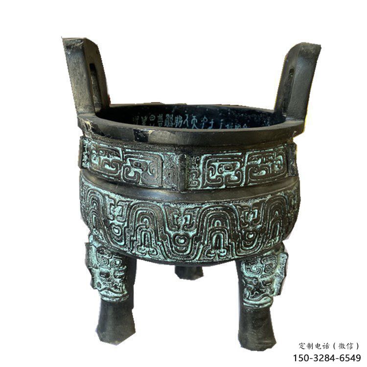 圓鼎雕塑,銅器景觀雕塑,鑄銅工藝 圓鼎雕塑,銅器景觀雕塑,鑄銅工藝