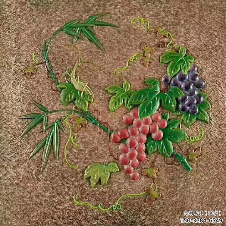 景觀浮雕供需，廣場雕塑，葡萄浮雕定制廠家