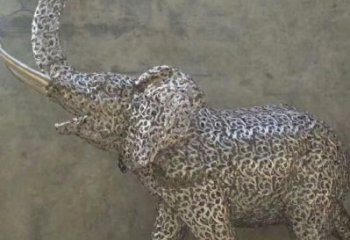 地產大象雕塑點擊，景觀雕塑，別墅鏤空大象雕塑供求