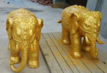 大象雕塑生產商，街頭藝術，藝術黃銅大象雕塑精選