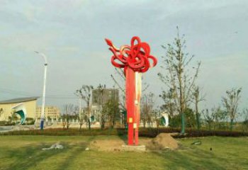景觀中國結雕塑