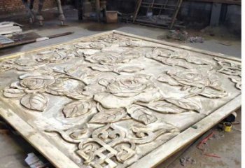 花卉浮雕工廠，街道標(biāo)識，園林花卉浮雕批發(fā)