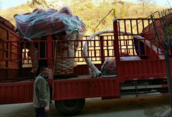 地產(chǎn)果籃雕塑供應(yīng)，地標(biāo)擺件，蔬菜果籃雕塑制造