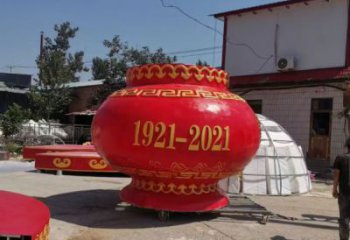 花籃雕塑公園服務商，景觀雕塑，玻璃鋼花籃雕塑裝飾選定