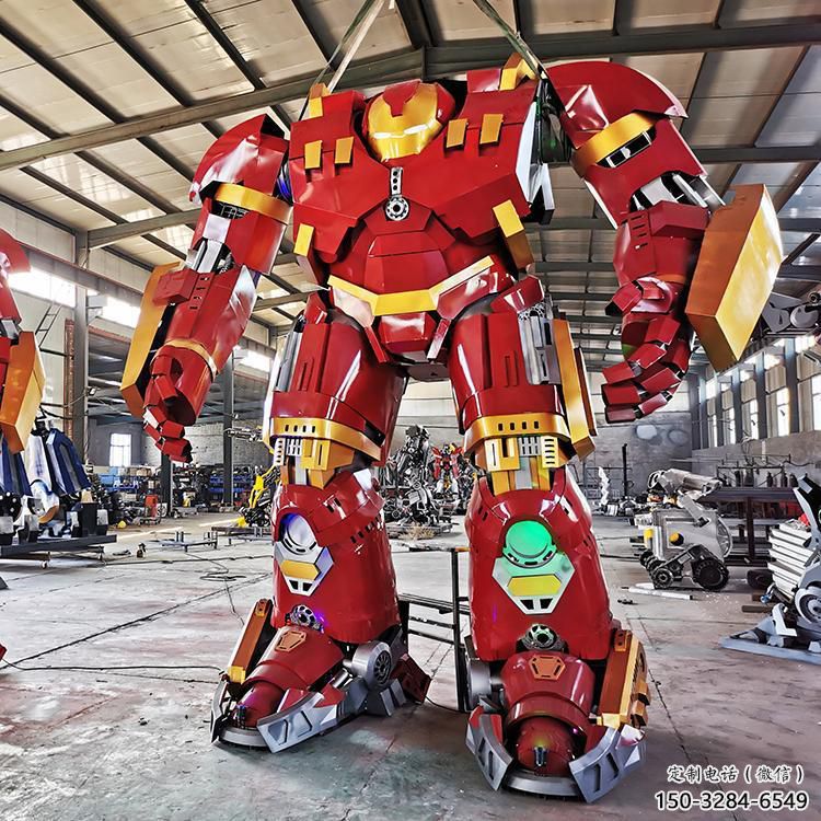 室內機器人雕塑