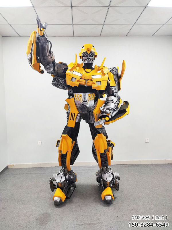 影視城大黃蜂版科邁羅雕塑 影視城大黃蜂版科邁羅雕塑