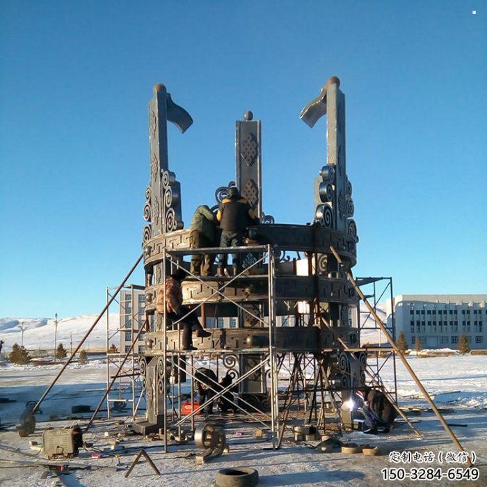 安裝景觀地標雕塑場景 安裝景觀地標雕塑場景