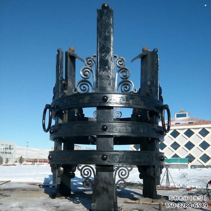 廣場抽象景觀地標雕塑